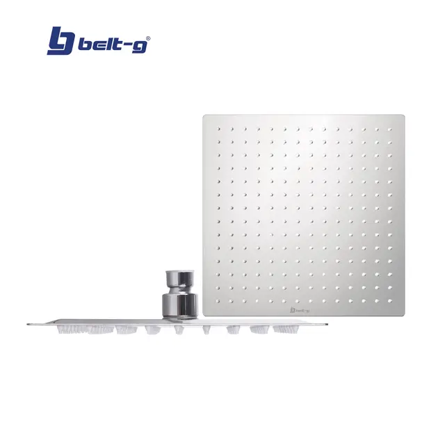 BELT-G REGADERA ANTICALCAREA 16" ULTRA PLANA CUADRADA