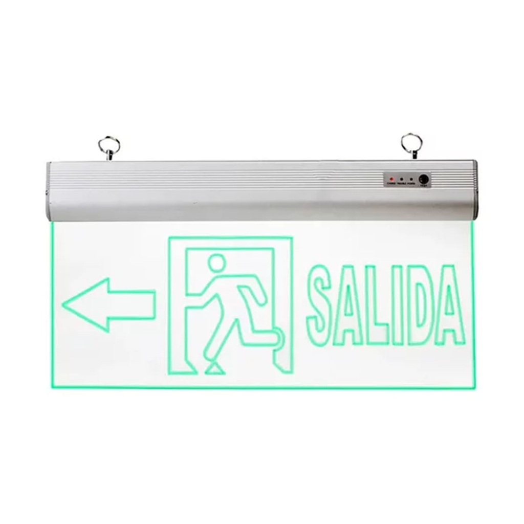 LAMPARA LED DE SEÑALIZACION DE EMERGENCIA (IZQUIERDA)