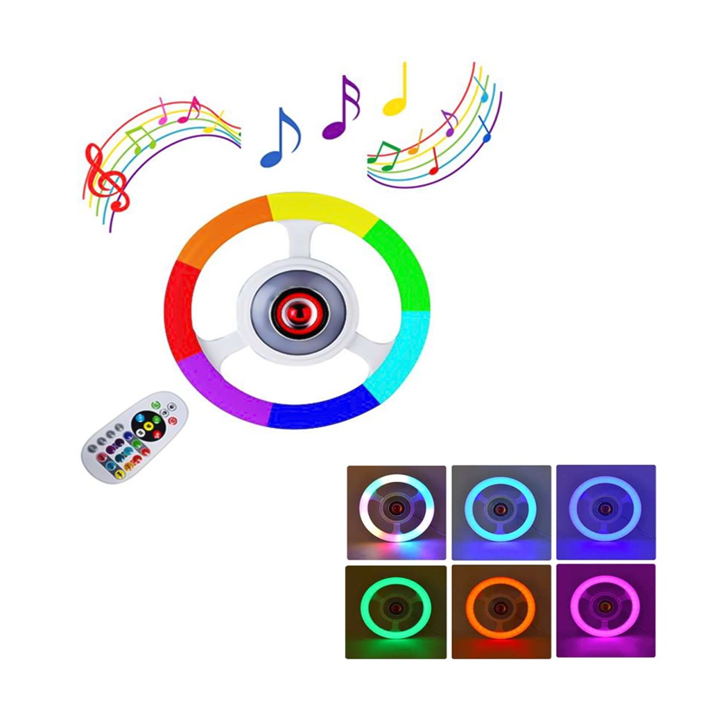 LAMPARA LED RGB CON BLUETOOTH Y CONTROL REMOTO