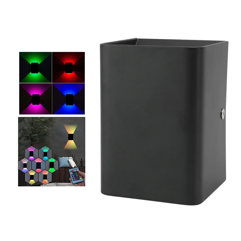 LAMPARA LED RGB C/CONTROL REMOTO