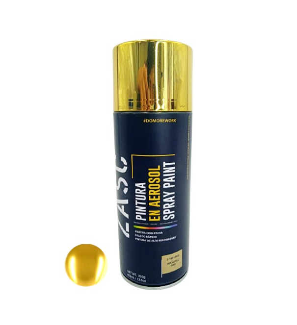 ZASC PINTURA SPRAY ORO 400 ML