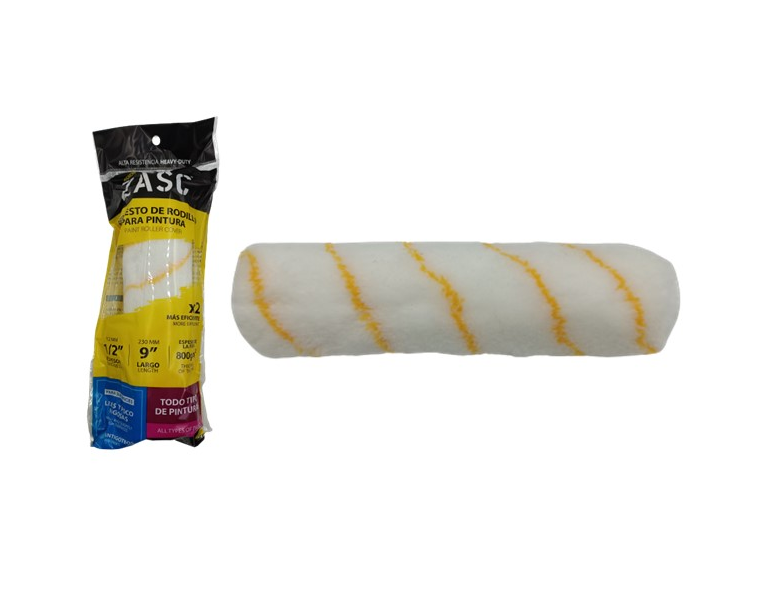 ZASC CAMISA RODILLO 9" MICRO FIBRA 1/2"