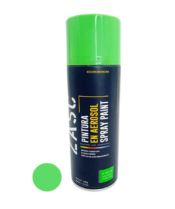 ZASC PINTURA SPRAY VERDE JADE 400ML