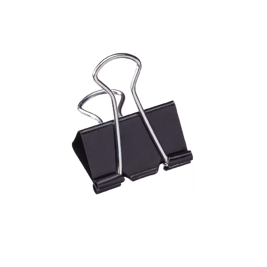 BINDER CLIPS #4 NEGRO 19MM #N1005