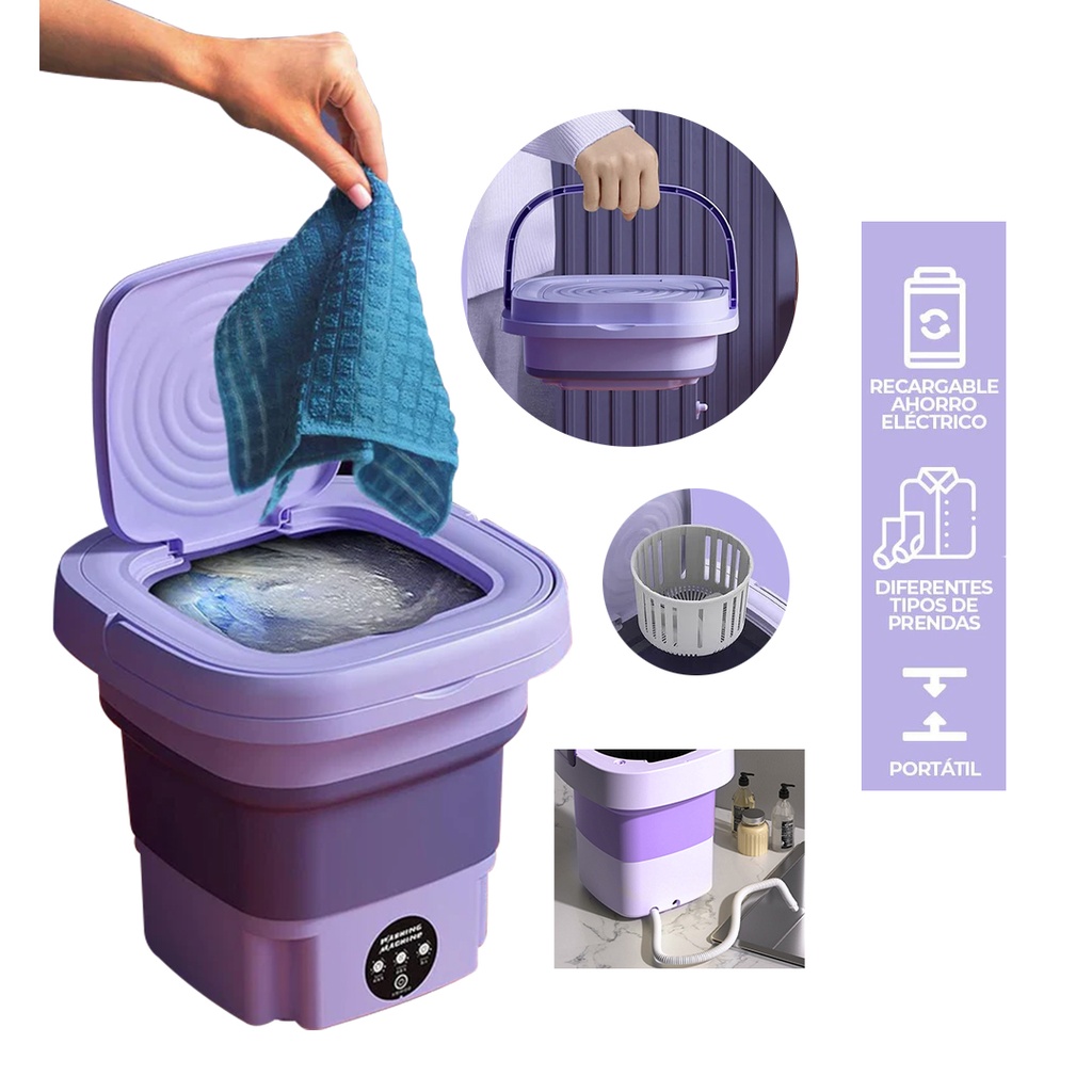 MINI LAVADORA PLEGABLE