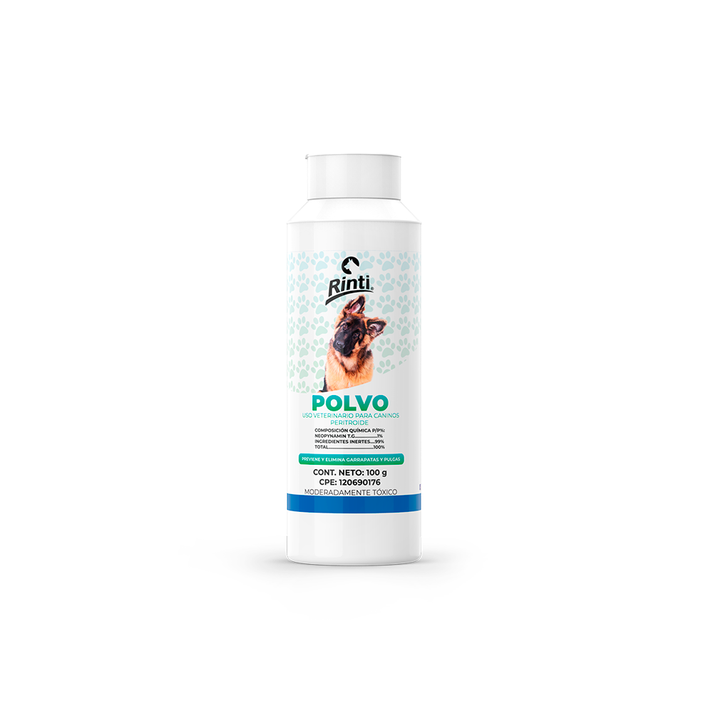 RINTI POLVO ANTI - PULGAS 100 GR