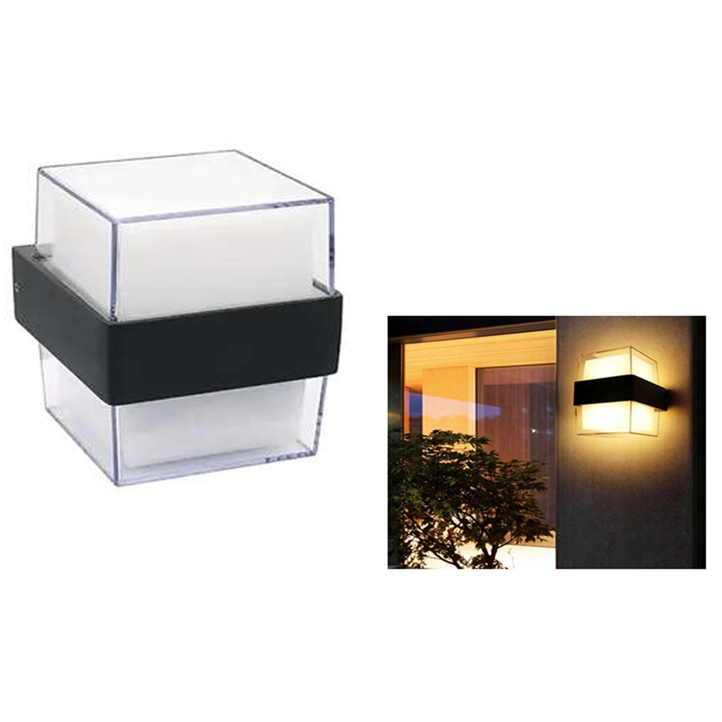 LAMPARA LED DE PARED PARA EXTERIORES