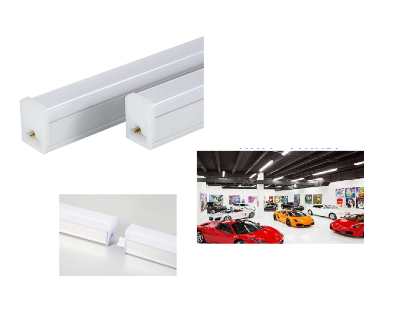 LAMPARA LED T8 CUADRADA