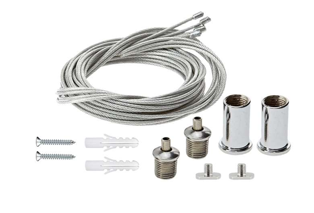 KIT DE SUSPENSION PARA LAMPARA PANEL PLAFON