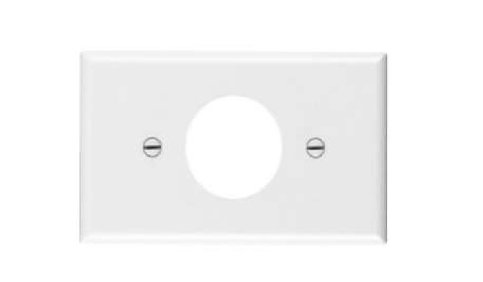 TAPA PARA TOMA CORRIENTE UNA TOMA 4X2 BLANCO UNID