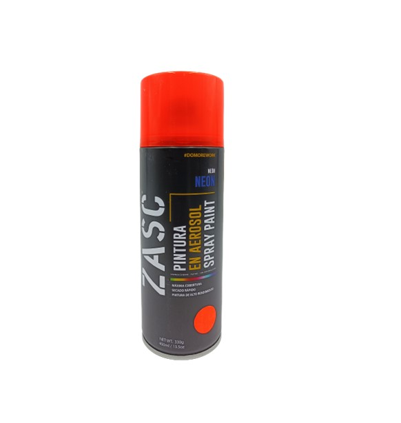 ZACS PINTURA SPRAY NARANJA NEON 400ML