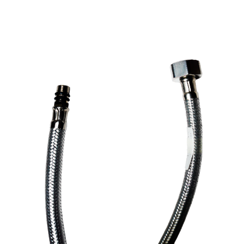 CANILLA DE ACERO INOXIDABLE 1/2 X M10" 40CM