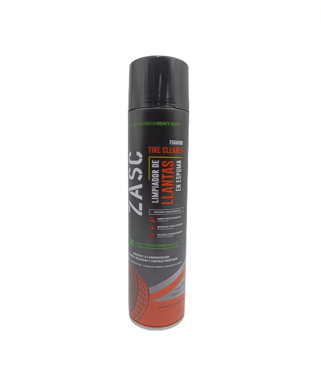 ZASC LIMPIADOR DE CAUCHO EN ESPUMA 650ML