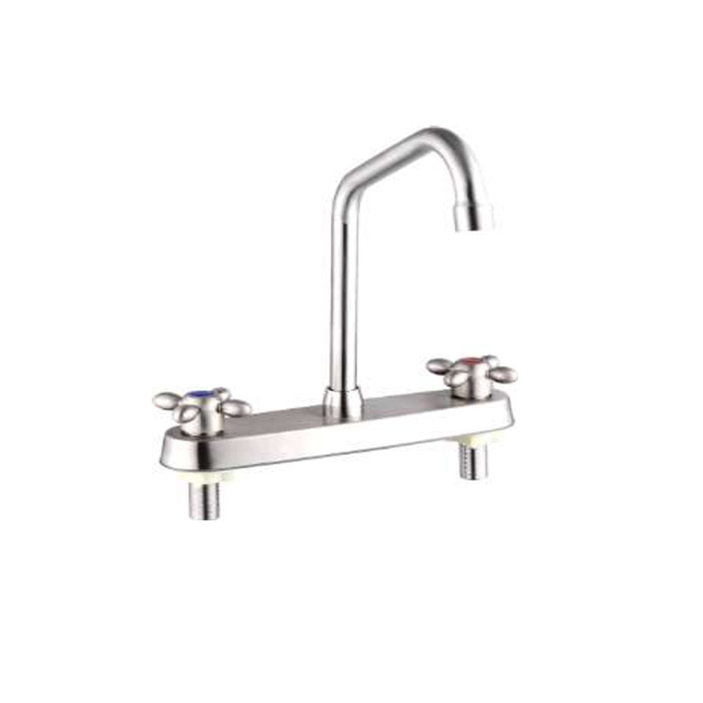 SALUD VEN GRIFERIA FREGADERO ACERO INOX AGUA FRIA Y C