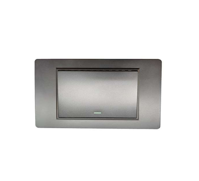 APAGADOR SENCILLO TRIWAY GRIS PLOMO