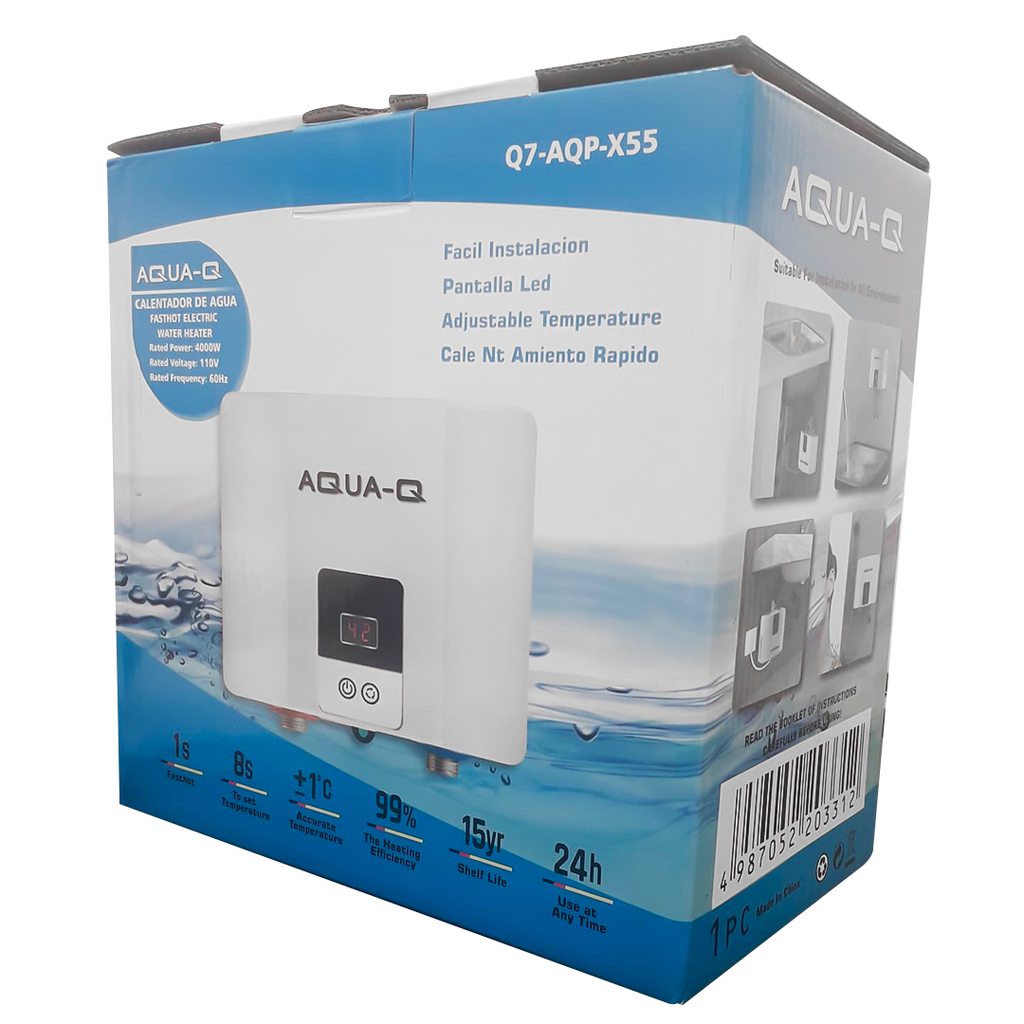 Q7 CALENTADOR DE AGUA 110V/3800W AQUA-Q