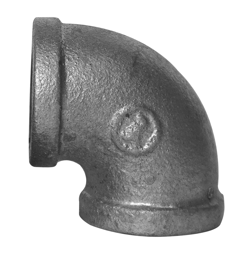 CODO GALVANIZADO 1/2" X 90º