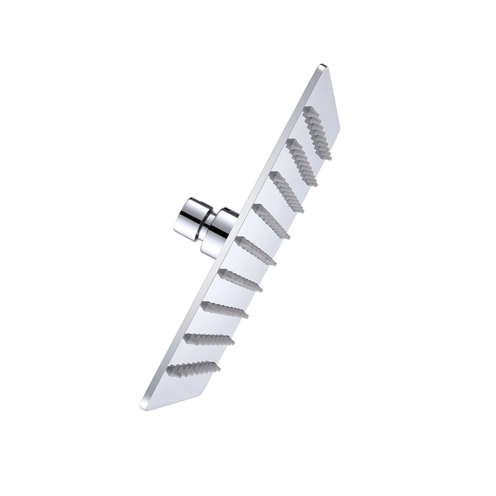 HEAD SHOWER DUCHA REGADERA CUADRADA ACERO INOX 8"