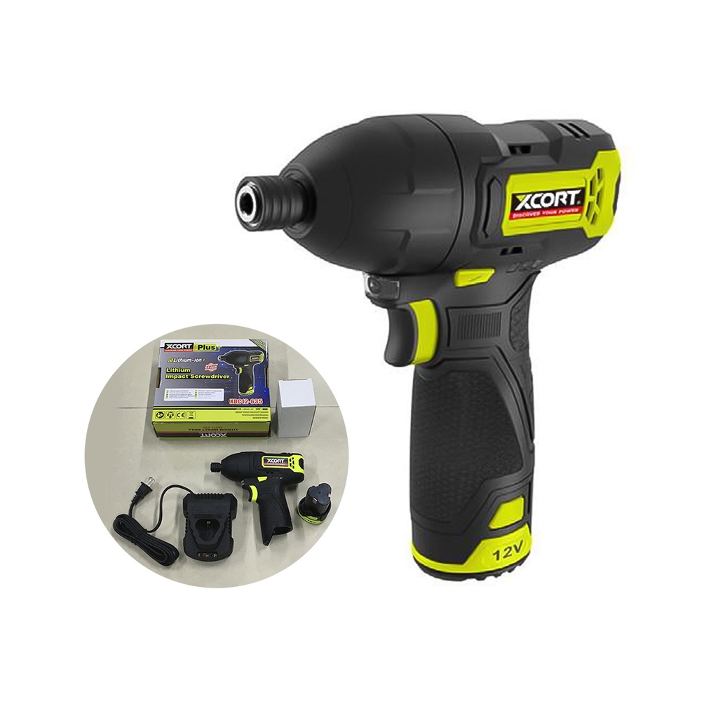 XCORT DESTORNILLADOR INALAMBRICO DE CUADRANTRE HEXAGONAL 12V