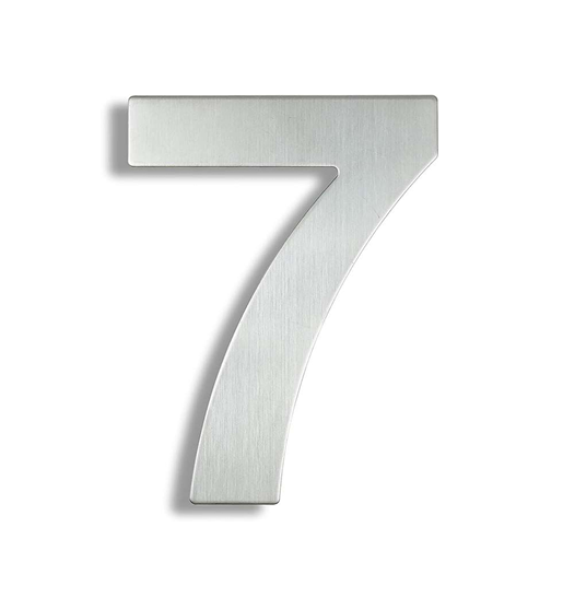 NUMERO 7 METALICO