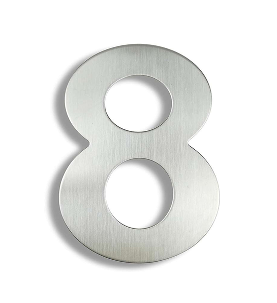 NUMERO 8 METALICO