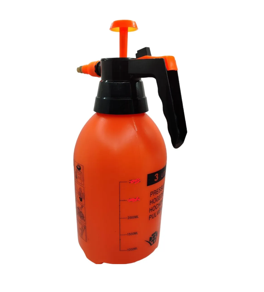 ROCIADOR A PRESION NARANJA 2 LITROS