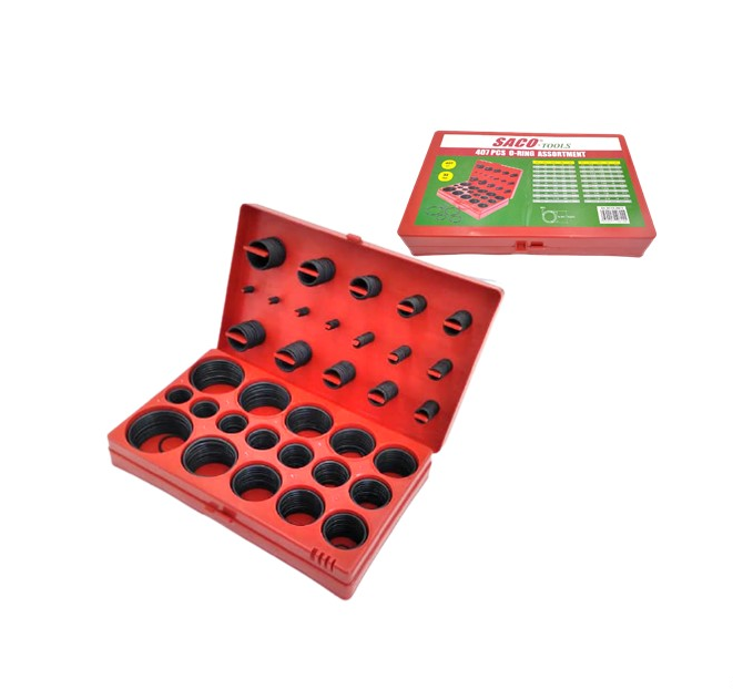 SACO SET DE ORING 407 PIEZAS