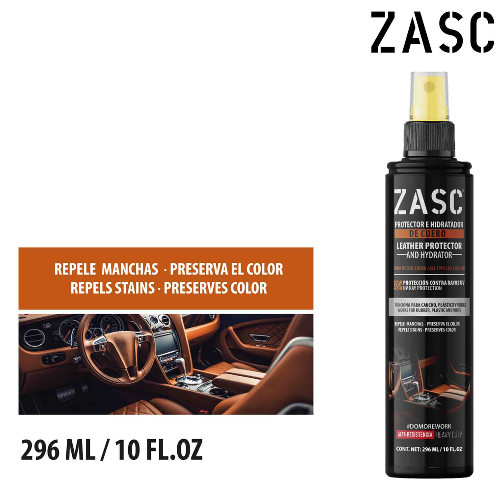 ZASC PROTECTOR E HIDRATADOR DE CUERO 296ML