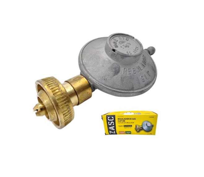 ZASC REGULADOR PARA GAS CLIP-ON