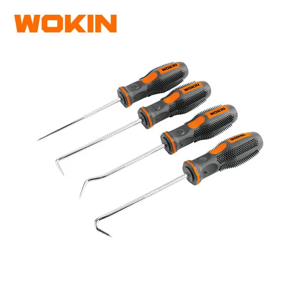 WOKIN SET DE MINI GANCHO 4 PZAS 3" 76MM