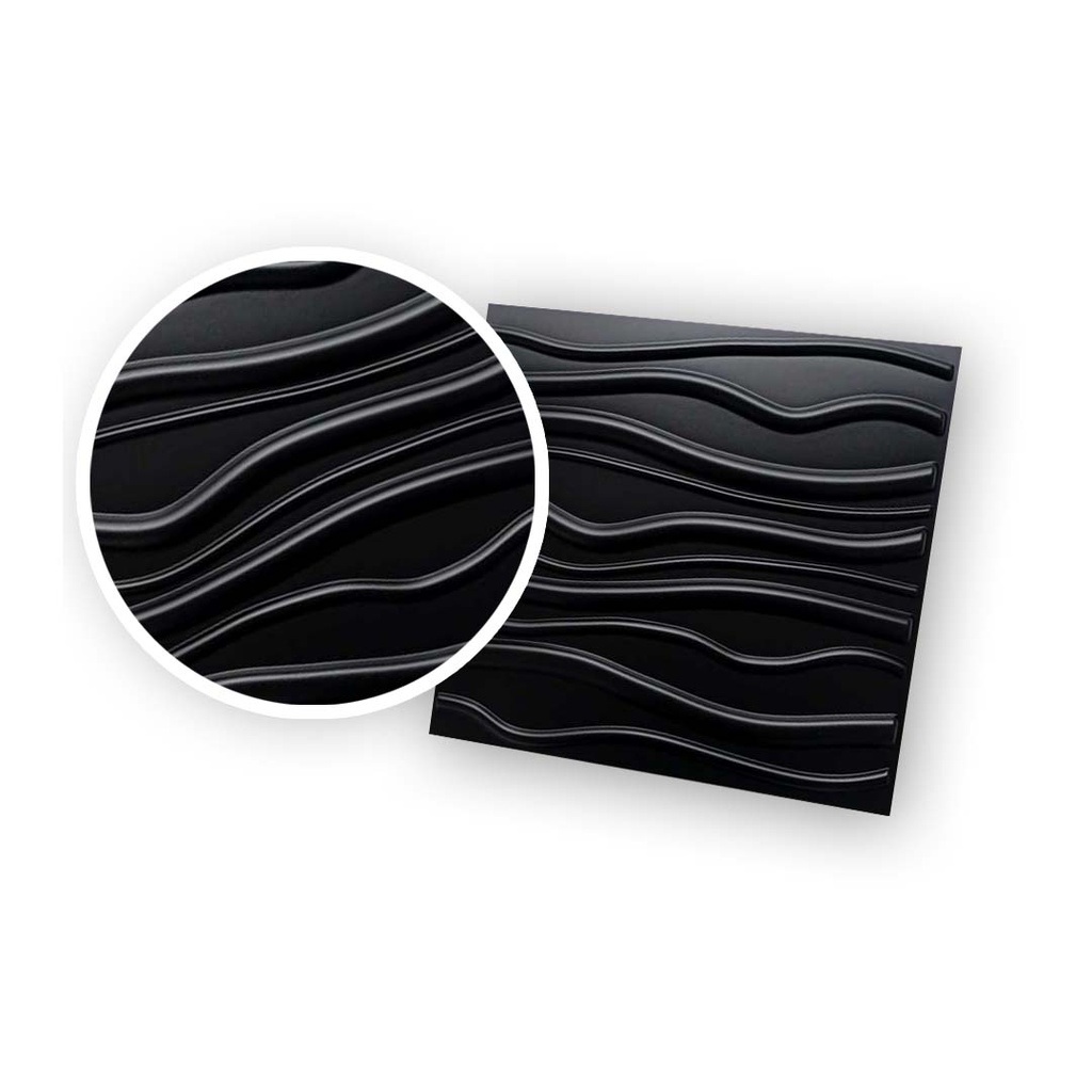 HERRA-VEN WALL PANEL PVC DECORATIVO 3D PQTE 4 UNID