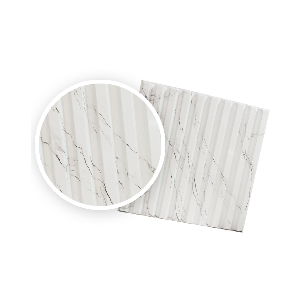 WALL PANEL ACANALADO PVC PQTE 4 UND