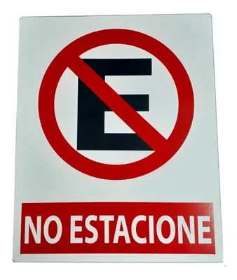 BEST VALUE SEÑAL DE PROHIBICION "NO ESTACIONARSE"