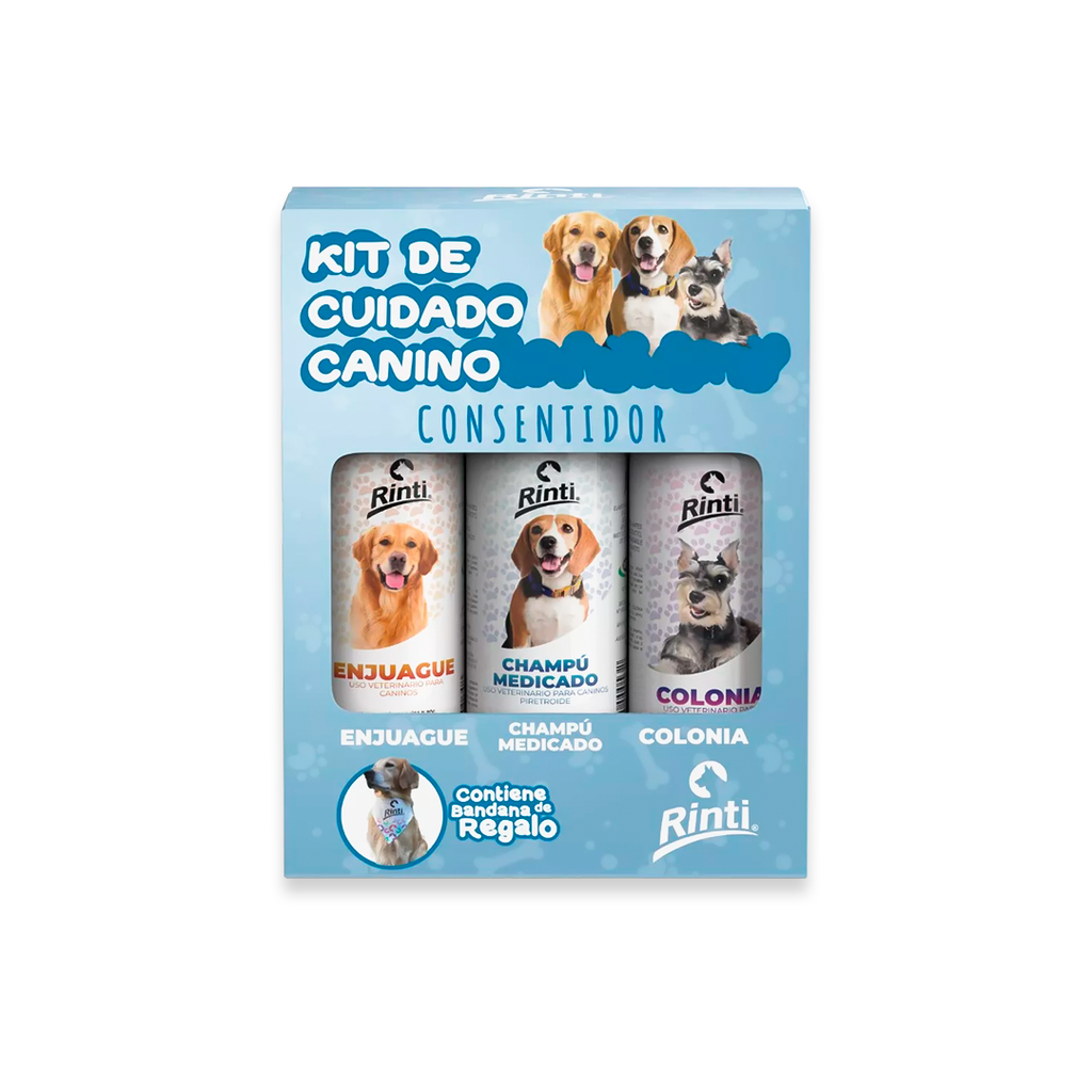RINTI KIT DE CUIDADO CANINO CONSENTIDOR