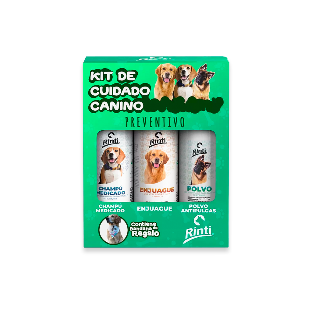 RINTI KIT DE CUIDADO CANINO PREVENTIVO