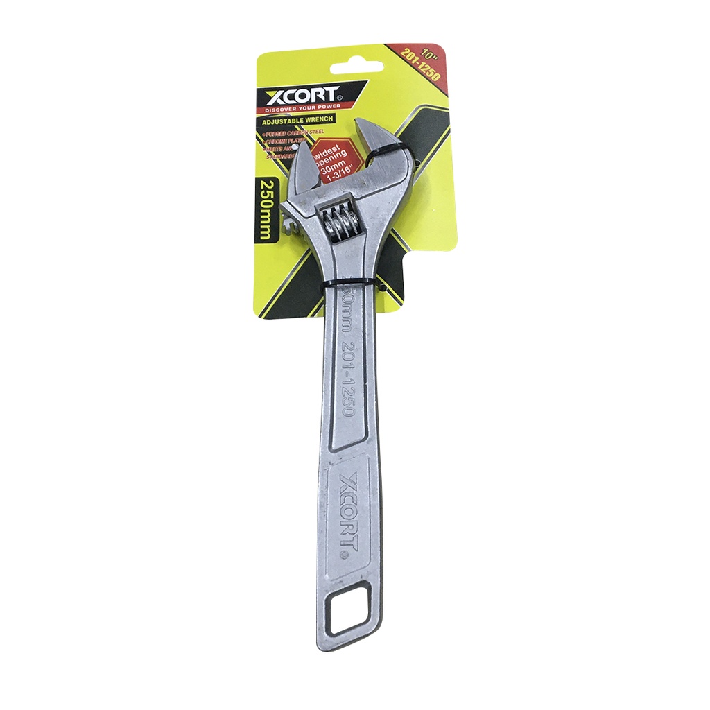 XCORT LLAVE INGLESA AJUSTABLE DE ACERO 10"