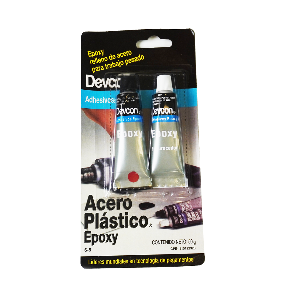 DEVCON PEGA EPOXY ACERO PLASTICO 50G