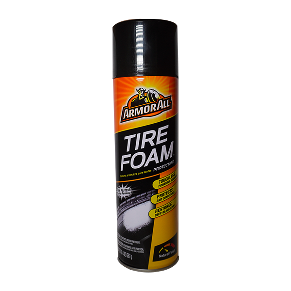 LIMPIADOR DE NEUMATICOS EN ESPUMA 20 OZ ARMORALL