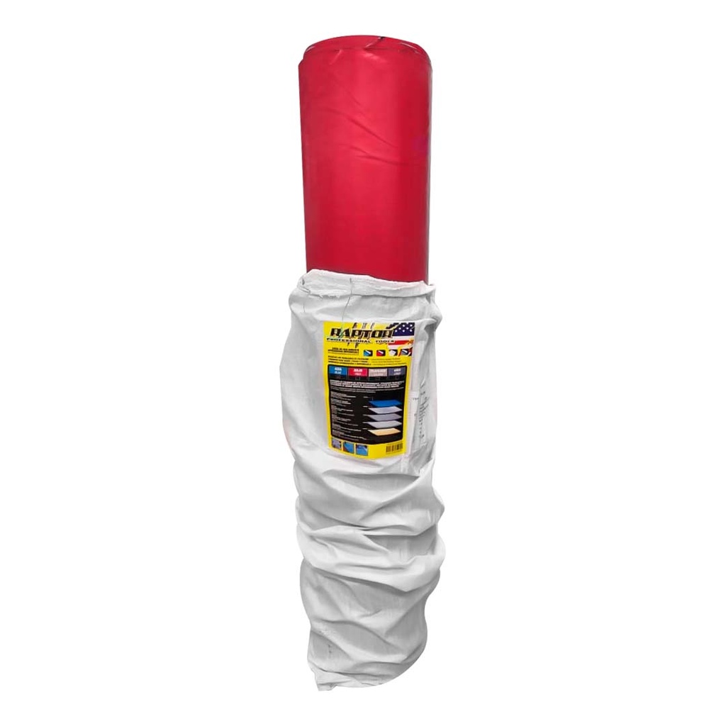 RAPTOR CINTA IMPERMEABLE FLEX AUTOADHESIVA 1X20MTS X 1.5MM ROJO
