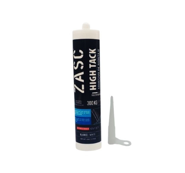 ZASC PEGAMENTO DE MONTAJE BLANCO CARTUCHO MULTIPROPOSITO 420G