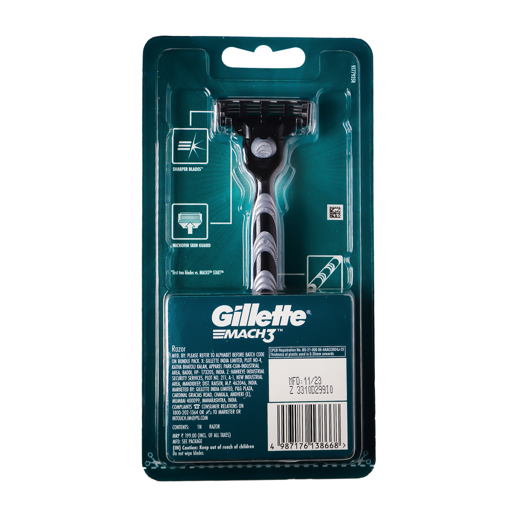 AFEITADORA GILLETE MACH III