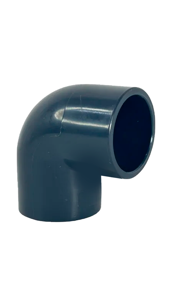 AQUA CODO PVC SOLDADO 1" X 90º COLOR GRIS