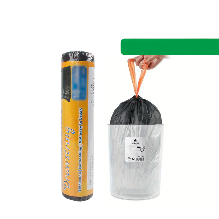 CARBAGE BAGS BOLSAS NEGRAS 20L 45C X 50CM 15 PZS