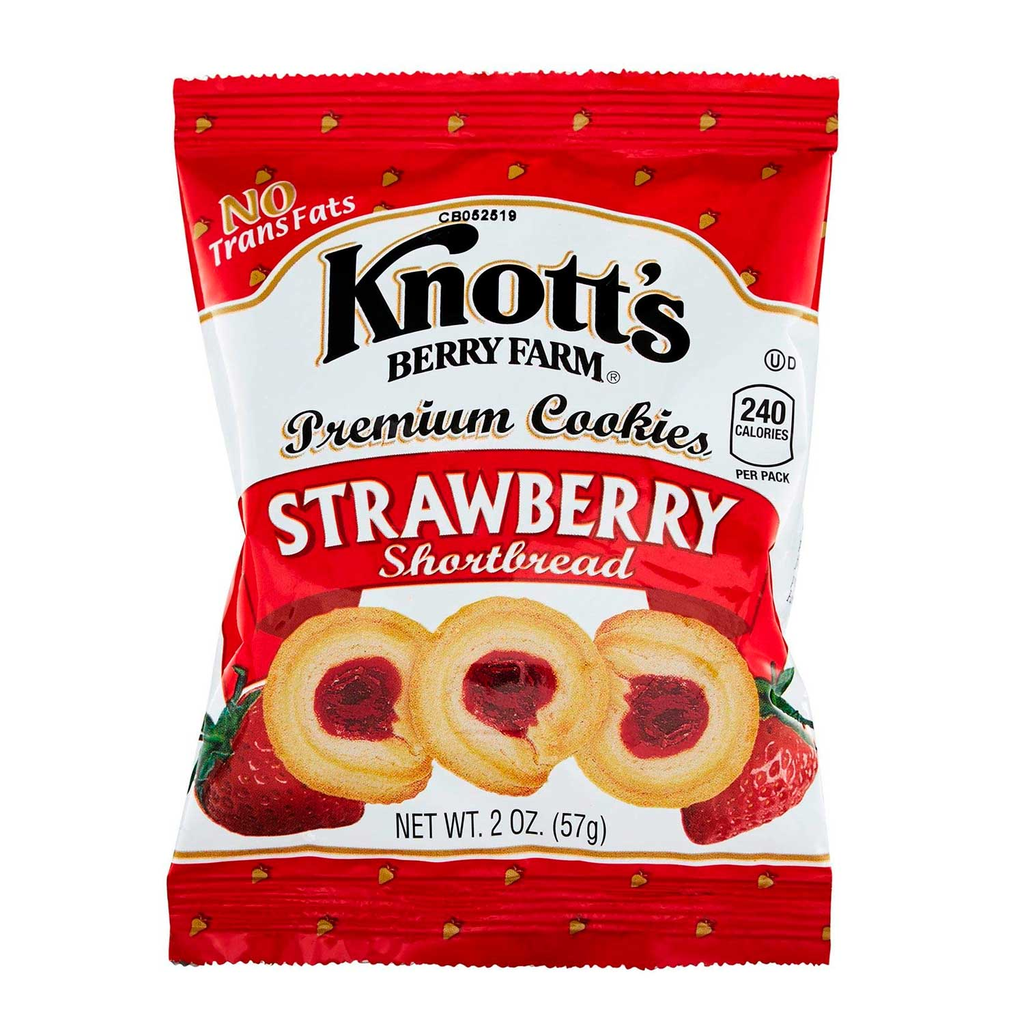 KNOTT´S BERRY FARM GALLETA STRAWBERRY 57G