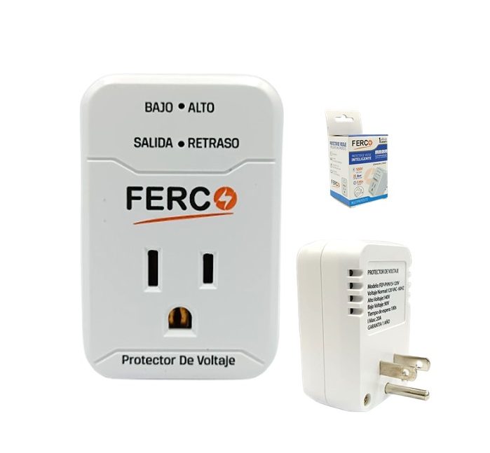 FERCO PROTECTOR DE VOLTAJE MULTIPROPOSITO 120V/20A