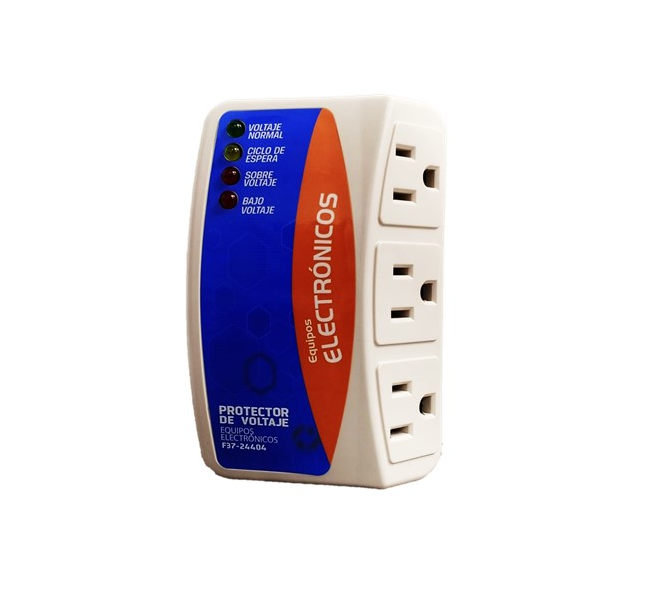 FERCO PROTECTOR DE VOLTAJE P/EQUIPOS ELECTRONICOS 3 TOMAS 120V