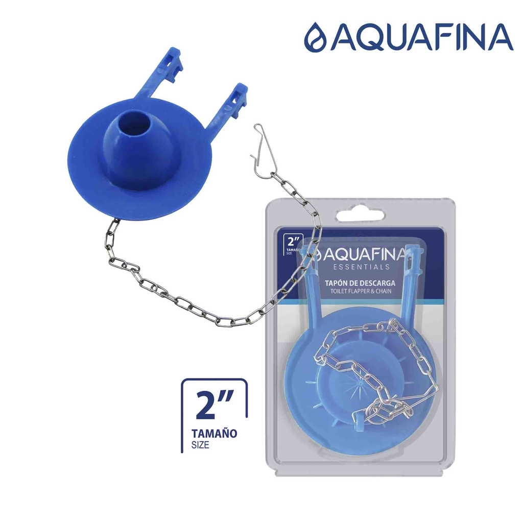 AQUAFINA FLAPER C/CADENA 2"