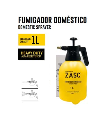 ZASC FUMIGADOR DE MANO 1 LTS