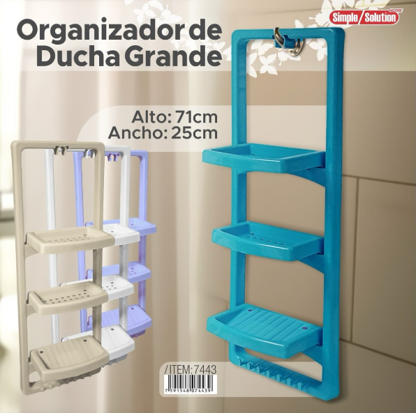 SIMPLE SOLUTION ORGANIZADOR DE DUCHA
