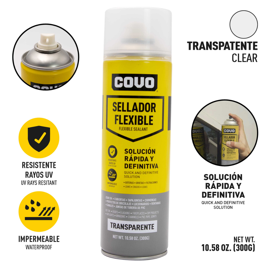 COVO SELLADOR FLEXIBLE IMPERMEABILIZANTE